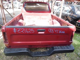 1993 Toyota Truck Burgundy Standard Cab 2.4L MT 2WD #Z21625